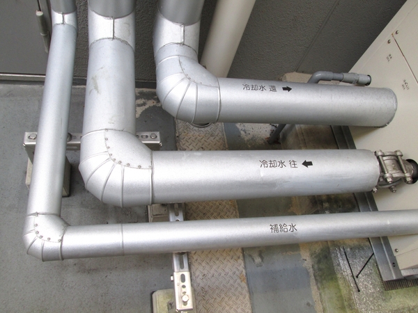 空調配管の例